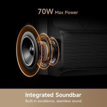 Televizorius, DREAME, 55", 4K Ultra HD, 3840 x 2160 pikselių, plokščias, 16:9, QLED, 55S100