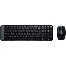 LOGITECH MK220 Wireless Combo - BLACK - RUS