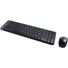 LOGITECH MK220 Wireless Combo - BLACK - RUS