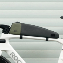 Rockbros DB005 Top Tube Bike Bag 0.9L - Black and Green