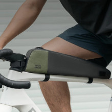 „Rockbros DB005“ viršutinio vamzdžio dviračio krepšys, 0,9 l – juodas ir žalias