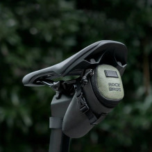 Rockbros DB006 Bicycle Saddle Bag 0.2L - Black and Green