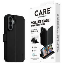 CARE by PanzerGlass Feature Wallet Kickstand Case for Samsung Galaxy A37 - Black