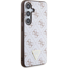 Guess 4G Triangle case for Samsung Galaxy S24 - white