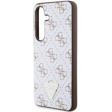 Guess 4G Triangle case for Samsung Galaxy S24 - white