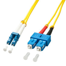 Fiber Cable - LC / SC 1m 9 / 125µm Single Mode 3mm OD LS0H