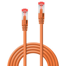 Tinklo Kabelis - LINDY Cat.6 S / FTP Tinklo Kabelis, RJ45, M / M, 250MHz, 27AWG, 5 m, Oranžinis