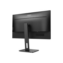 Monitorius - AOC U27P2CA 27" 4K UHD IPS USB-C Ergonomiškas Stovas su Integruotais Garsiakalbiais