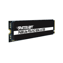 SSD, PATRIOT, P400 Lite, 1TB, M.2, PCIE, NVMe, Write speed 2700 MBytes / sec, Read speed 3500 MBytes / sec, 3.8mm, P400L