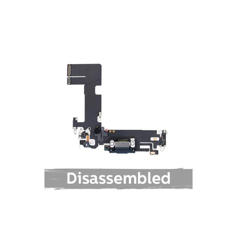 Krovimo lizdas skirtas iPhone 13 su lanksčiąja jungtimi / Green / (100% originalus / iš įrenginio)