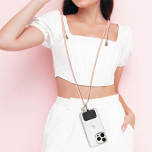 Guess GUUCNMG4EP Universal CBDY Cord belt pink / pink