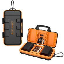 Atminties Kortelių Dėklas - K&amp;F Concept KF31.079 4 SD, 6 micro SD, 2 CF / XQD, 2 baterijos