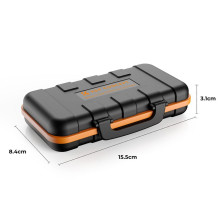 Memory Card Case - KF Concept KF31.079 4 SD, 6 micro SD, 2 CF / XQD, 2 batteries