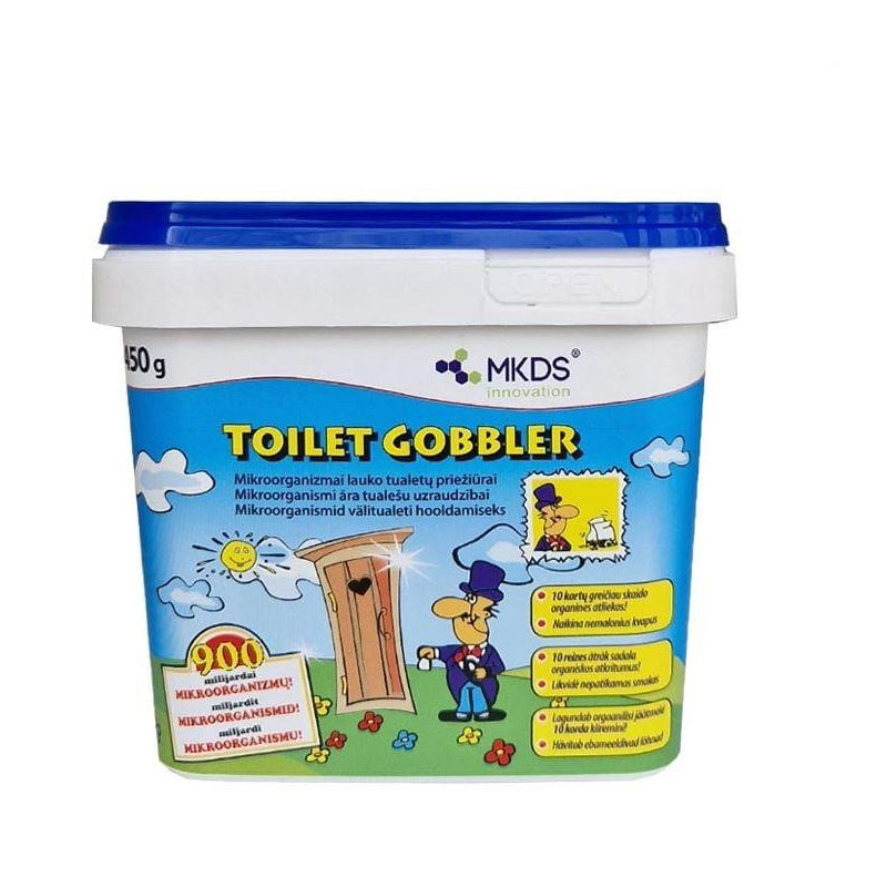 MICROORGANISMS TOILET GOBBLER 450 G 1