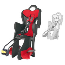 Bicycle child seat Bellelli, grey, at the back