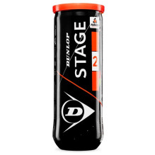 Outdoor tennis ball Dunlop STAGE 2 ORANGE ITF