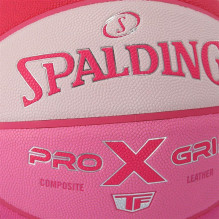 Krepšinio kamuolys Spalding PRO GRIP X FADE PNK, 6 dydis