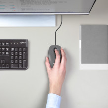PELĖ USB OPTINĖ M100 / JUODA 910-006652 LOGITECH