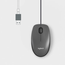 PELĖ USB OPTINĖ M100 / JUODA 910-006652 LOGITECH