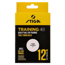 Table tennis ball Stiga 1110-2610-12, 40 mm, 12 pcs