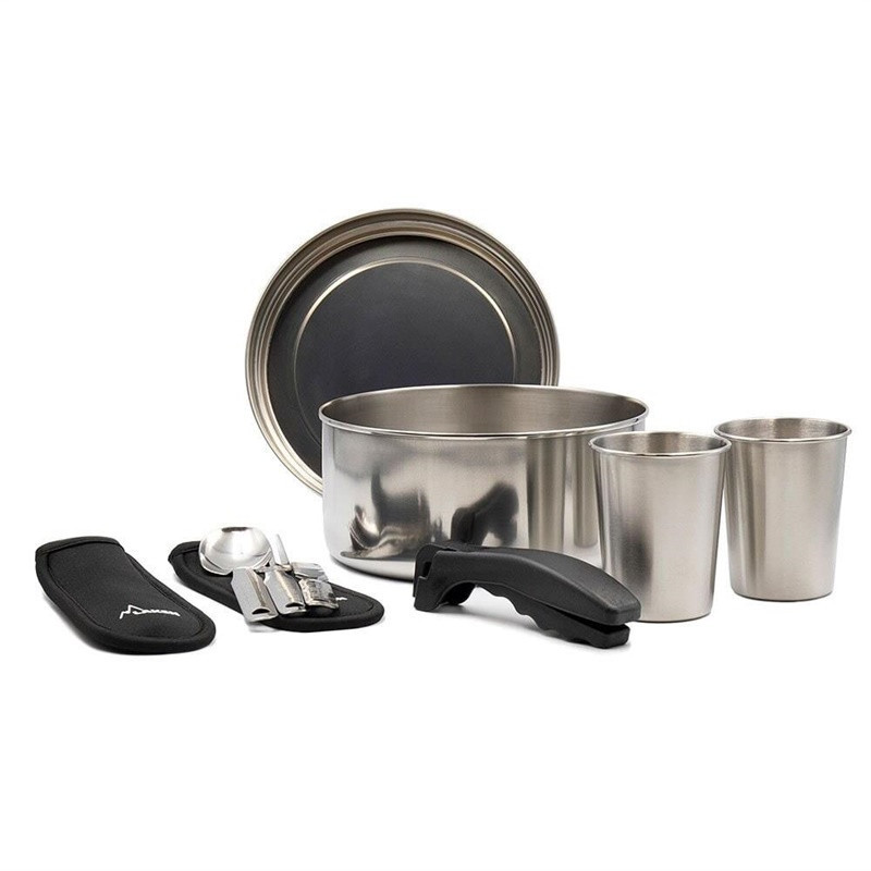 Pot set Laken, stainless steel, 1.25 l, silver