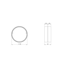 Ventiliacijos tarpmovė EUROPLAST AS150, D150 Ventiliacijos tarpmovė EUROPLAST AS150, D150