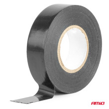 Taśmy izolacyjne PVC zestaw 10szt. czarne 19mm x 20m x 0.13mm AMIO-04844 Taśmy izolacyjne PVC zestaw 10szt. czarne 19mm x 20m x 0.13mm AMIO-04844