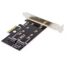 DIGITUS M.2 NGFF / NVMe SSD PCI Express 3.0 (x4) Add-On Card