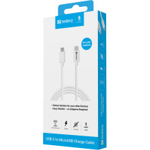 Sandberg 136-74 USB-C MicroUSB Charge Cable 1m