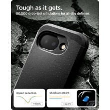 Spigen Tough Armor Mag MagSafe case for Google Pixel 10A - black