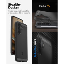 Spigen Rugged Armor Case for Samsung Galaxy A57 5G - Black