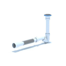 SIPHON BIDET 1 1 / 4X32 FLEXI PIPE BD1016