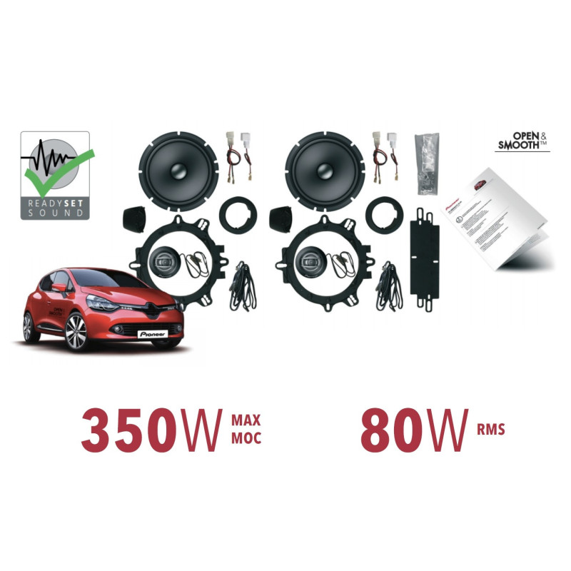 Pioneer TS-RENAULT-CLIO dedicated speakers