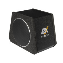 ESX V800A - skrzynia basowa aktywna, średnica subwoofera 20 cm, moc RMS 200 Wat, z membraną pasywną