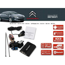 Dension Pro BT,AUX,USB,iPod,iPhone,ID3 - Citroen Peugeot