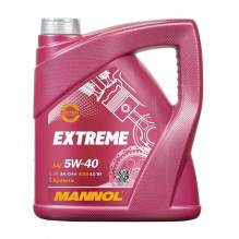 Automobilio variklio tepalas Mannol Extreme, 5W-40, 5 l Automobilio variklio tepalas Mannol Extreme, 5W-40, 5 l