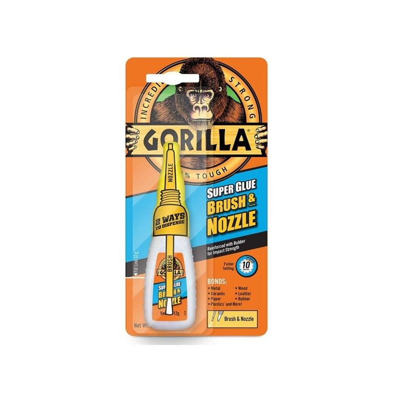 GLUE GORILLA BRUSH &amp; NOZZLE 12G