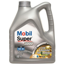 Automobilio variklio tepalas Mobil Super 3000 XE, 5W-30, 4 l