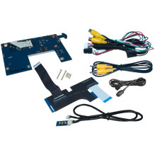 Adapter do kamery cofania Fiat 500 2016 - , 500L, 500X 2017 - Nawigacja 7 cali.