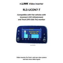 Adapter do kamery cofania Fiat Tipo 2016 - Uconnect 7 cali