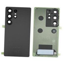 Back cover for Samsung S938 S25 Ultra Titanium Black original (service pack)