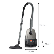 Vacuum Cleaner, PHILIPS, Input power 850 W, Dust capacity 3 L, Cylinder vacuum, Cleaning type Dry, Dust container Dust b