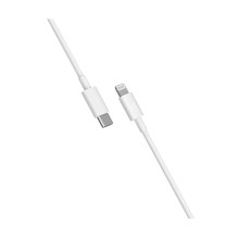 Kabelis - Xiaomi Mi Type-C į Lightning kabelis (BHR4421GL, greitas įkrovimas, MFi sertifikuotas, baltas)