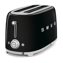Namų ir Virtuvės Įrenginys - SMEG Toaster TSF02BLEU 4-riekelių 6 Rudos lygiai Juodas