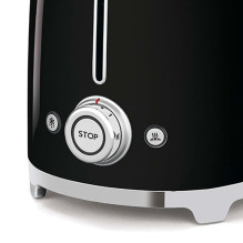 Home and Kitchen Appliance - SMEG Toaster TSF02BLEU 4-slice 6 Brown Levels Black