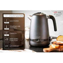 Electric Kettle - Adler AD 1295 1.7 L Satin Grey Color Electric Kettle - Adler AD 1295 1.7 L Satin Grey Color