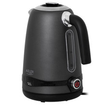 Electric Kettle - Adler AD 1295 1.7 L Satin Grey Color Electric Kettle - Adler AD 1295 1.7 L Satin Grey Color