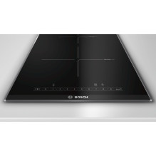 Induction Hob - Bosch PIB375FB1E 2 Zones 3700W Boost Touch Control Black, Stainless Steel