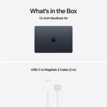 Apple MacBook Air 13,6 Retina M5 24GB 1 TB SSD RU Midnight Z1L80008P