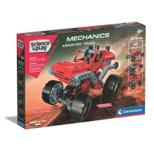 Constructor Clementoni Monster Truck 75038BL, plastic